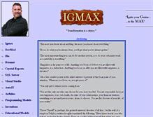 Tablet Screenshot of igmax.com